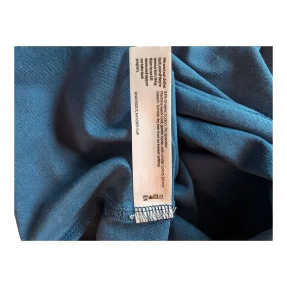 Eileen Fisher | Organic Pima Cotton Stretch Jersey Tank Dress | Large - Picture 7 of 10